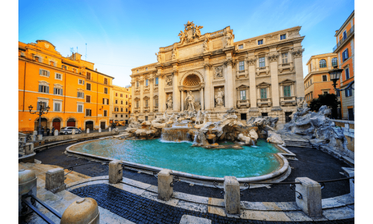 historic buildings in Rome