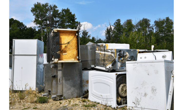 How to dispose old appliances